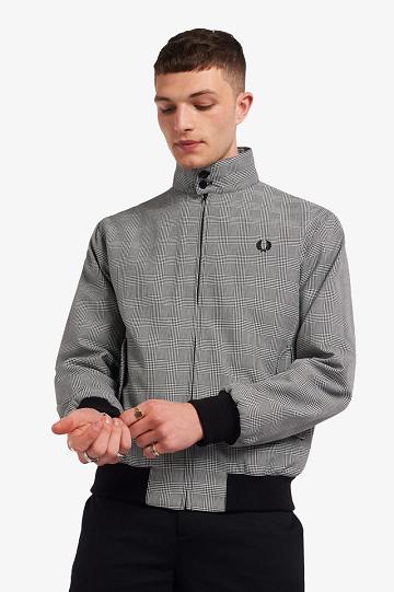 Fred Perry J3827 Miesten Takki Mustat | FI 1841KORI